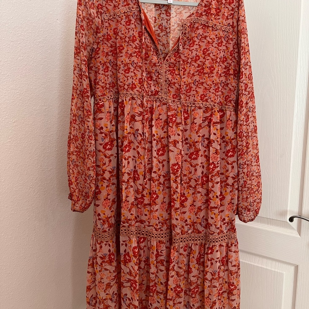 Boho Floral Dress